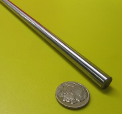 1 Unit Undersized 1/" Diameter x 36/" Length Shaft Chrome Plated Rod