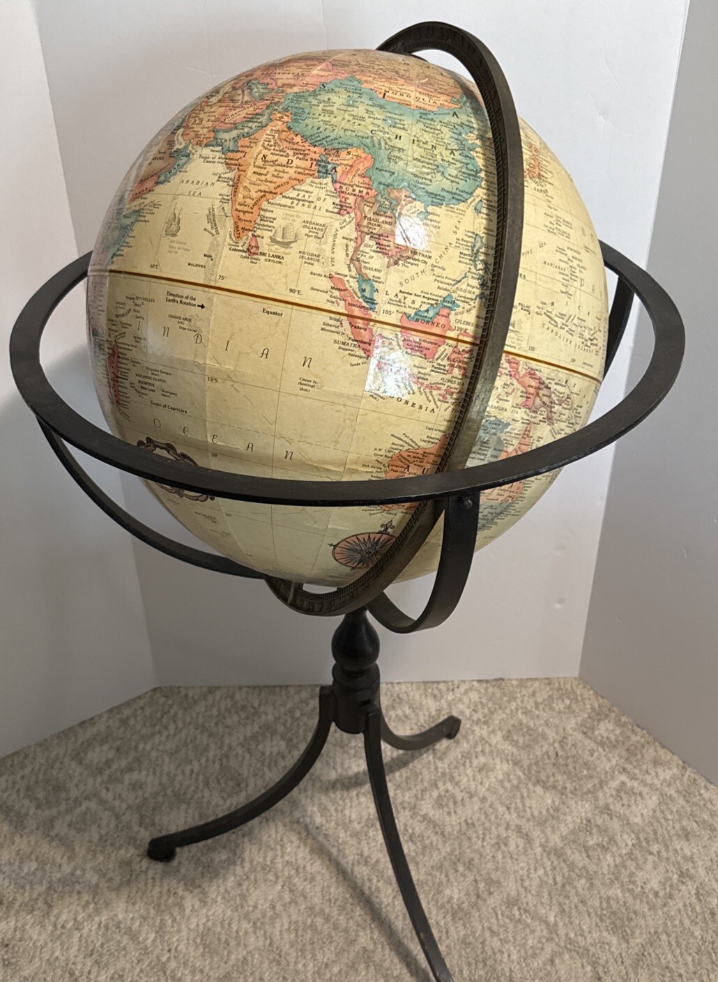 Replogle 16" Diameter World Globe World Classic Series With Metal Stand