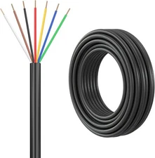 FIRMERST 18/7 Solid Sprinkler Wire for up to 6 Valves System 30/150/250 Feet