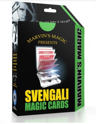 SVENGALI MAGIC CARDS - Marvin's Magic Present The Unbelievable Magic Collection.