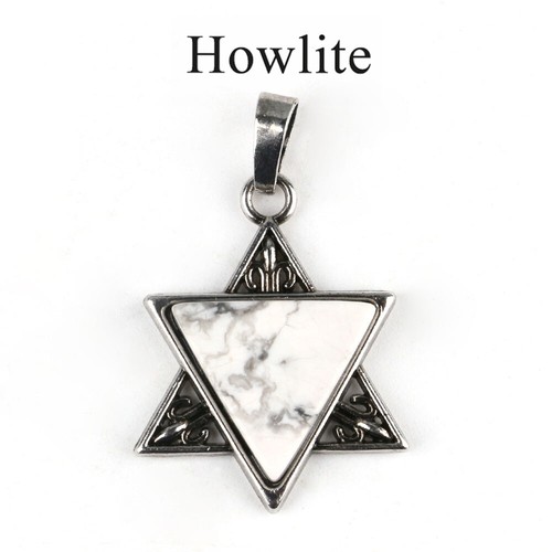 Crystal Star Pendulum Gemstone Quartz Chakra Healing Reiki Dowsing Pendant - Picture 19 of 33