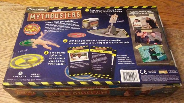  1591 Discovery Channel Mythbusters Hit The Target Trivia Game EBay