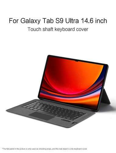 Per Samsung Galaxy Tab S9 Ultra 14,6" custodia tastiera e combinazione mouse wireless - Foto 3 di 10