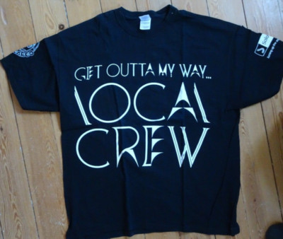 Kylie Minogue Aphrodite Les Folies Tour 2011 Get Out Of My Way Local Crew Shirt