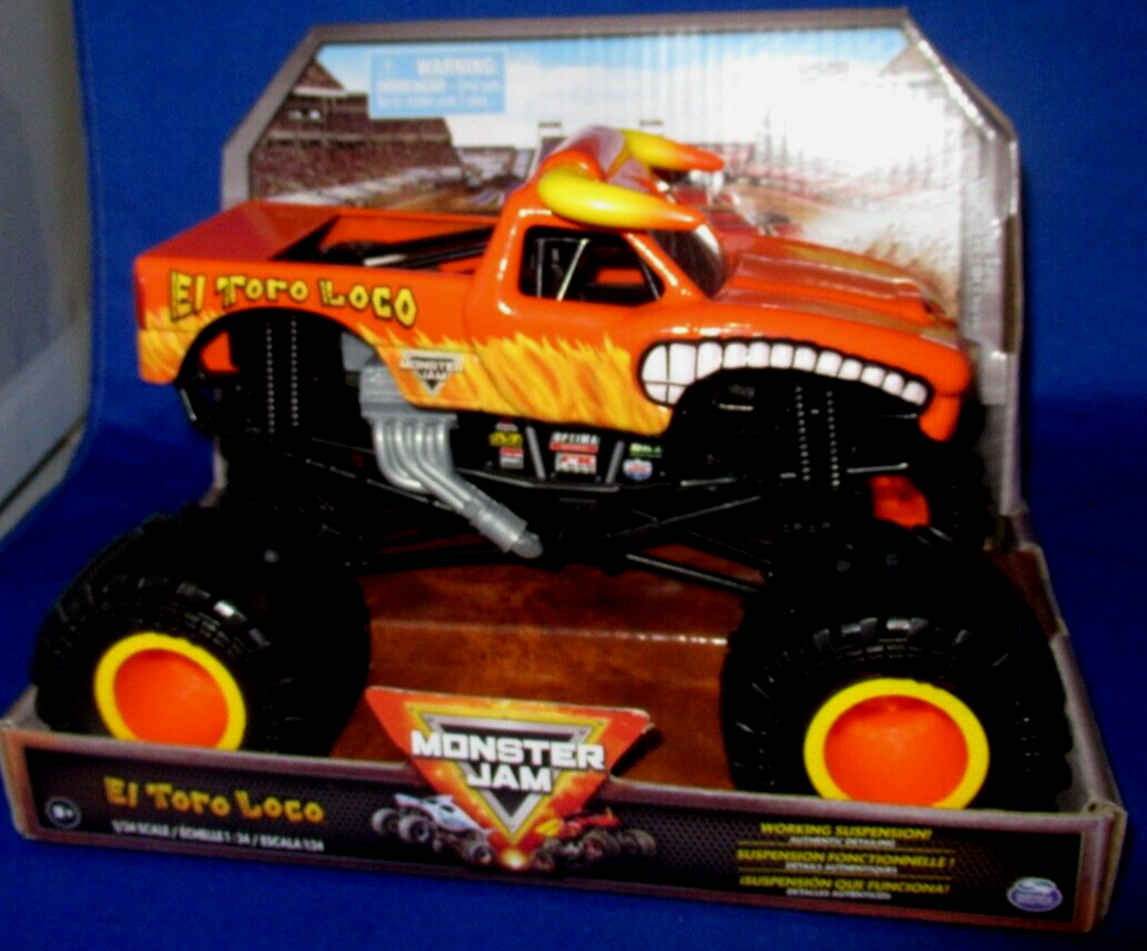 MONSTER JAM TRUCKS 1:24 EL TORO LOCO, NEW 2023 | eBay