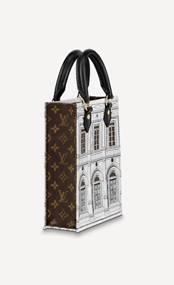 Louis Vuitton Petit Sac Plat Bag M80991 LV Fornasetti | eBay