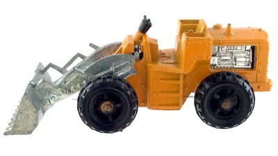 VINTAGE Majorette Tracto-Pelle Front Loader #211 Diecast Metal France M655