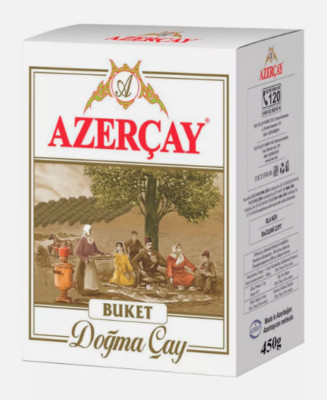 Azercay Buket (450 gr) - Dogma Cay Black Pure Natural Traditional Azerbaijan Tea