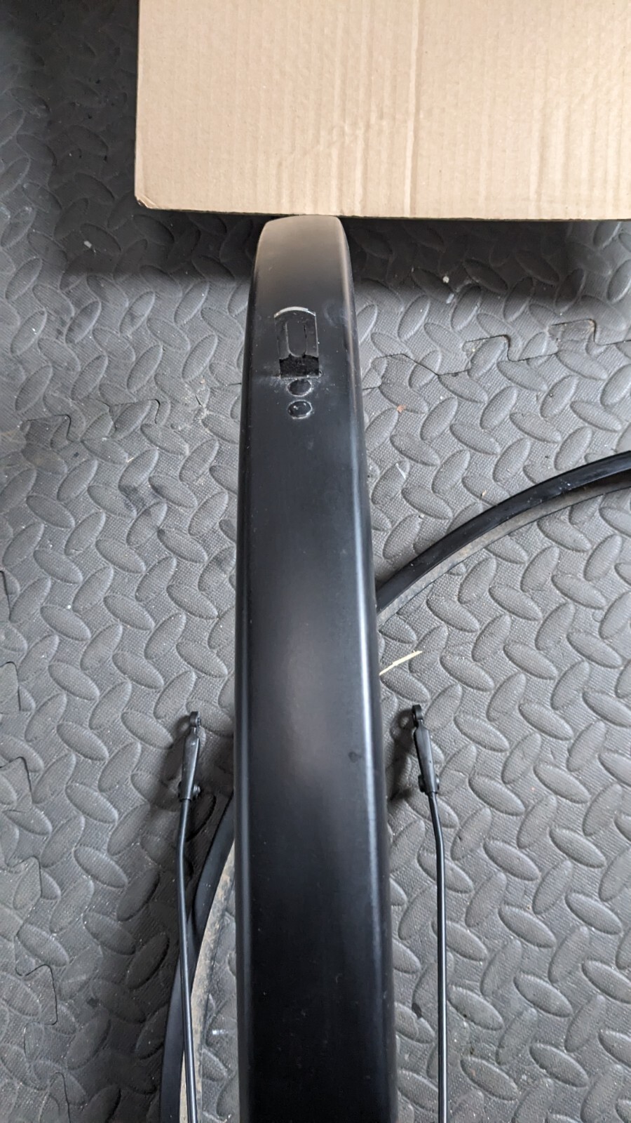 SKS Edge Aluminium Bike / Cycle Mudguards (Matt Black) 46mm eBay