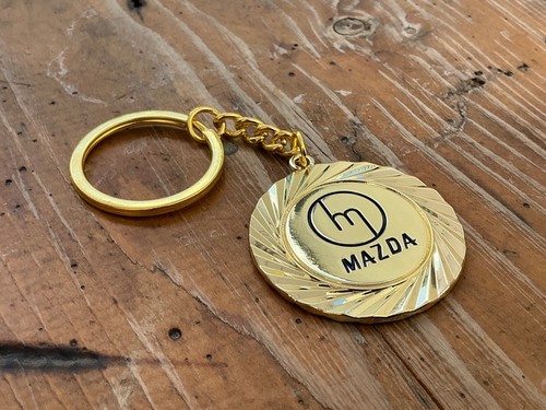 Mazda   Retro Schlüsselanhänger Keychain  Anhänger im Vintage Repro Design - Picture 2 of 2