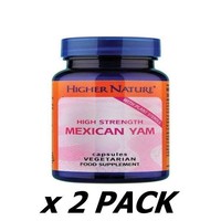 2 Pack Of Higher Nature Mexican Yam Concentrated 90 Capsule 2 Pack Of Higher Nature Mexican Yam Concentrated 90 Capsule
