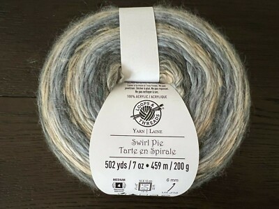 New Loops & Threads Yarn Swirl Pie Yarn Jackfruit 7 oz 502 yards (sh34)