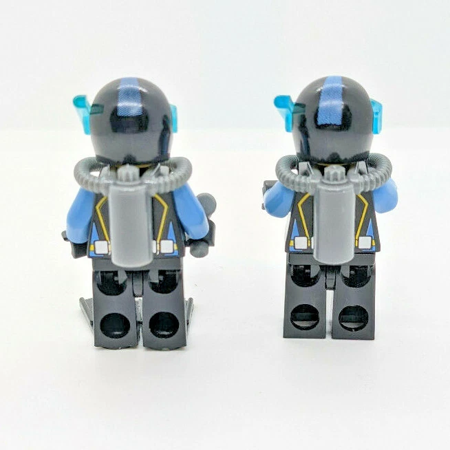 LEGO Aquazone Aquaraiders: Diver 6 + Diver 7 Angler Ambush (aqu025 aqu021) 7771 - Image 3 of 4
