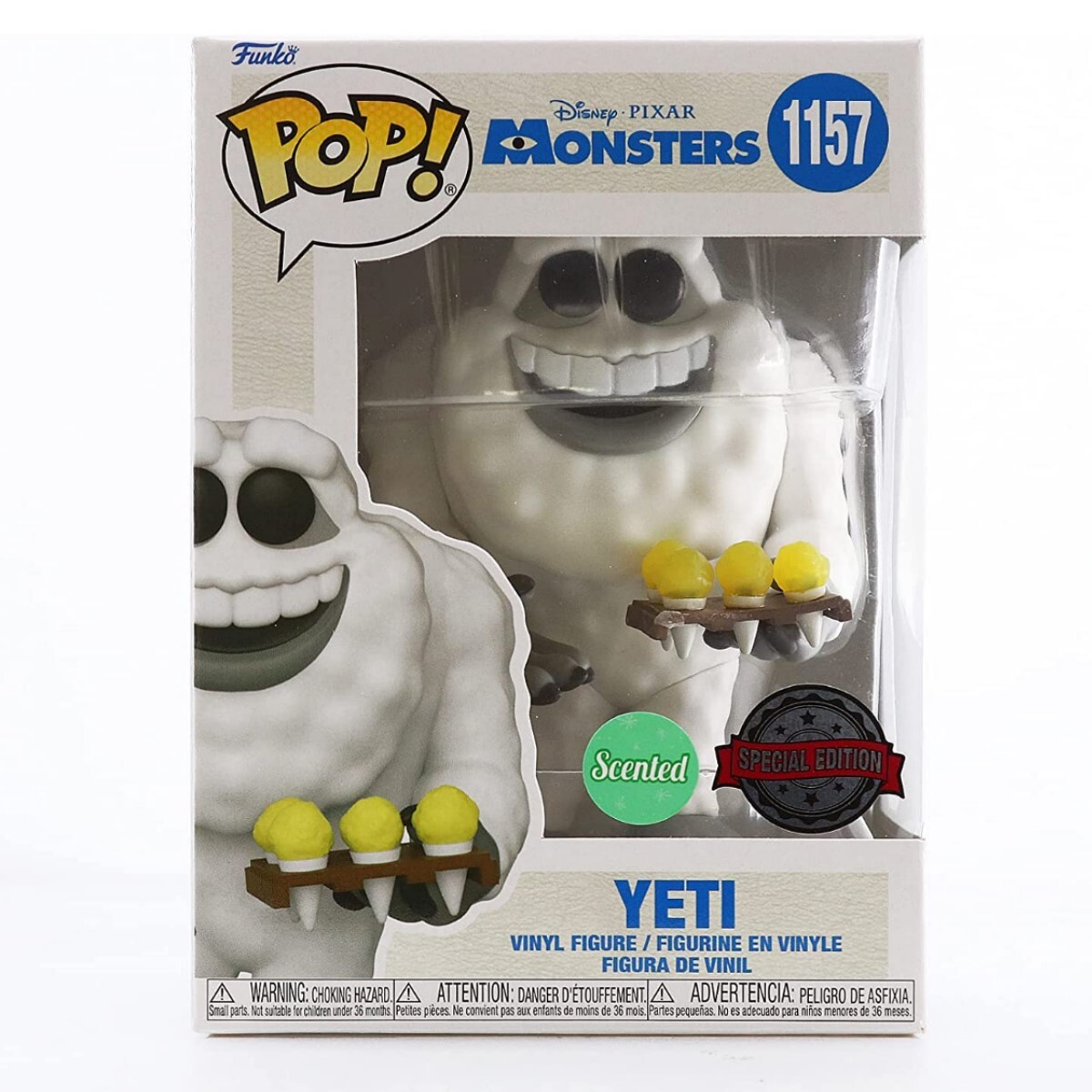 En Oferta Funko Pop Disney Monstruos Inc #1157 Yeti Edición Especial Aroma Figura Vinilo