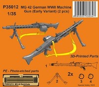 CMK P35012 - 1/35 - MG 42 German Wwii Machine Gun (Early Variant) - Neu