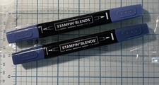 Stampin Up Misty Moonlight Stampin Blends Pens X2 Light  Dark NEW LOW-SHIP