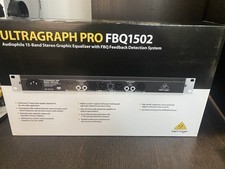 Behringer Ultragraph FBQ-PRO equalizzatore stereo 15 bande - nuovo sigillato