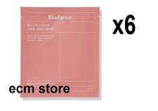 BIODANCE Lot 6 pcs Masque visage BIO-COLLAGÈNE REAL DEEP MASK /U70