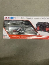 SkyRover KnightVision Remote Control Indoor Helicopter  Red (NEW)