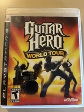 Guitar Hero: World Tour (Sony PlayStation 3 PS3, 2008) Complete With Manual 