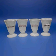 Set Of 4  Vintage Smuckers Ice Cream Serving dishes