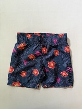 NWT HURLEY Boys Sz 2T Swim Trunks Shorts W/ Liner Tropical Summer Beach