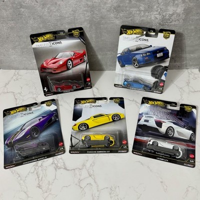 Hot Wheels Timeless Icons Premium - Ferrari Nissan Koenigsegg