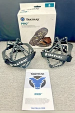 Yaktrax Pro Traction Device Black Size Small US Men's 5-8.5 Women's 6.5-10 New