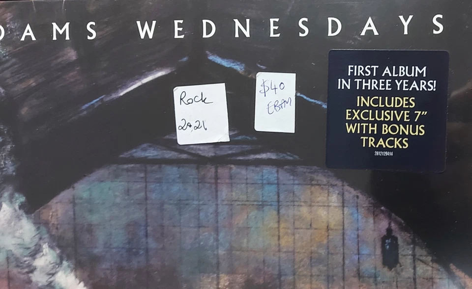 Ryan Adams Wednesdays - New Sealed Vinyl LP 2021 (with 7" bonus tracks) - Image 2 of 4