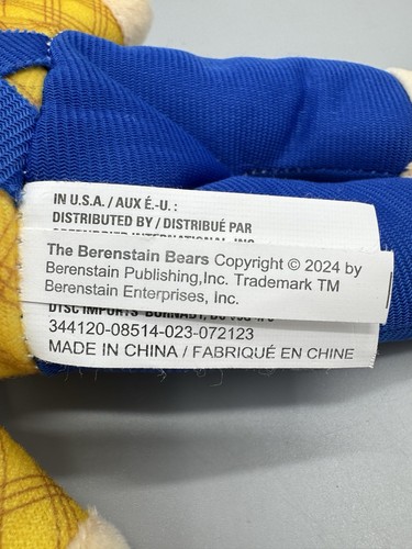 Berenstain Bären Plüsch Mama & Papa 2er Set Stofftiere klein 8 Zoll - Bild 6 von 14