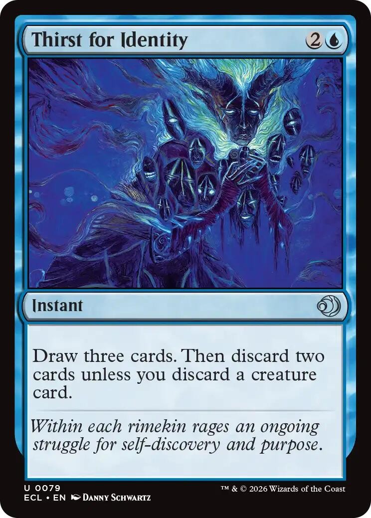 Thirst for Identity [Lorwyn Eclipsed - 79] NM