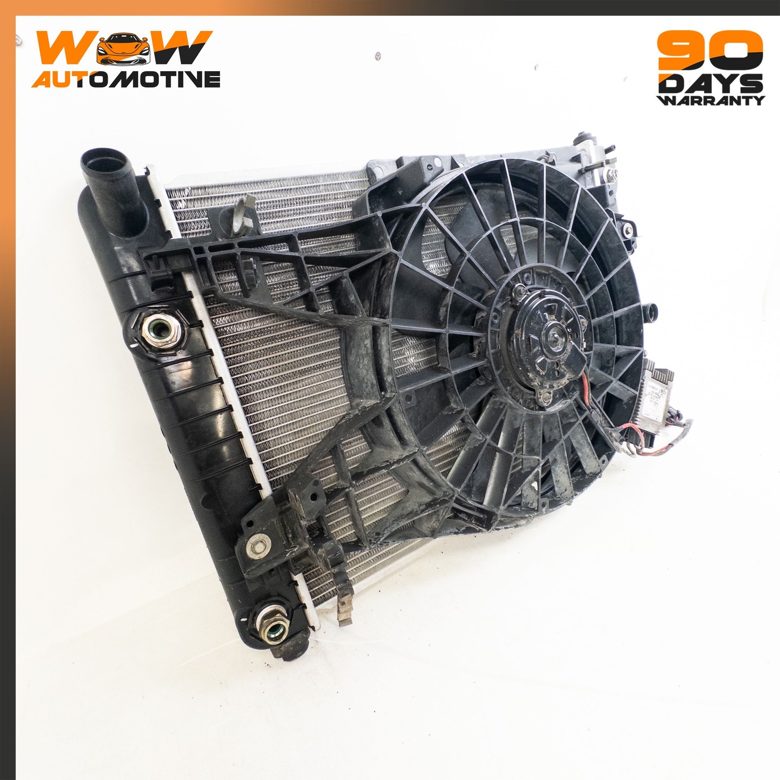 05-13 CHEVROLET CORVETTE C6 6.0L ENGINE RADIATOR COOLING FAN ASSEMBLY SHROUD OEM