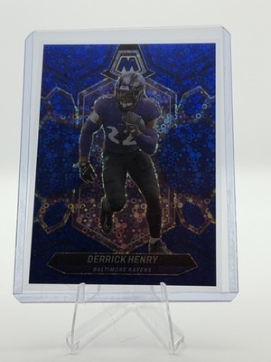 2024 Panini Mosaic Derrick Henry Blue Disco /75