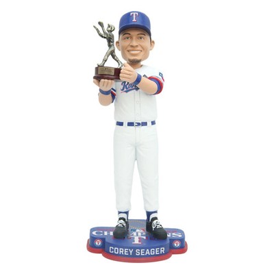 Corey Seager Texas Rangers 2023 World Series Champions MVP Bobblehead MLB