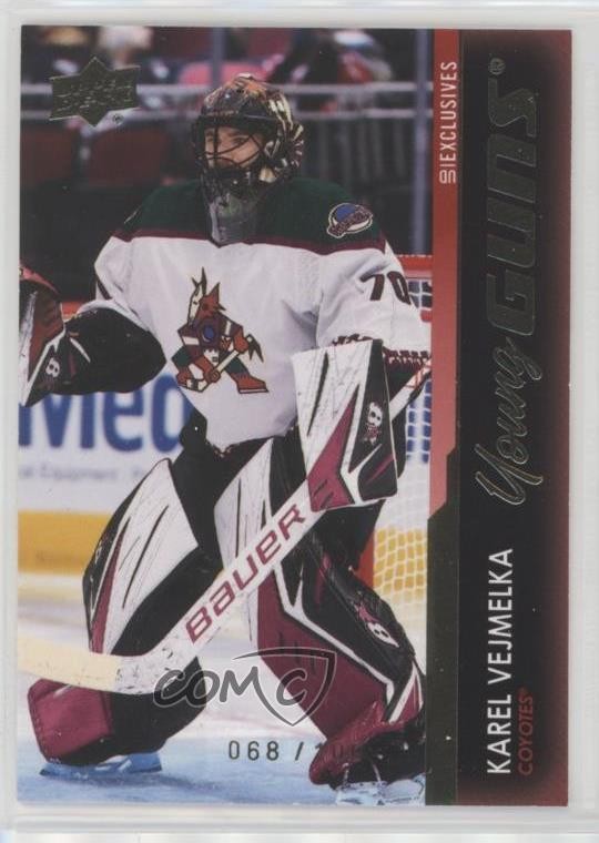 2021 Upper Deck Series 2 Young Guns UD Exclusives /100 Karel Vejmelka #458 1pc9