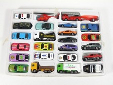 Die Cast Toy Cars Lot 25pc Set 1:64 Scale Emergency Construction Racing NOS