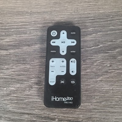 IHome 2GO iH80 iH82 Remote Control Only Tested and Works