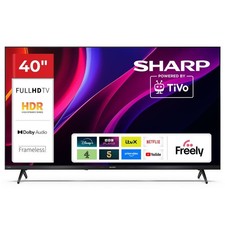 SHARP 40 Inch LED TV Full HD TiVo Frameless Smart TV 40HE2245K 3 HDMI Inputs