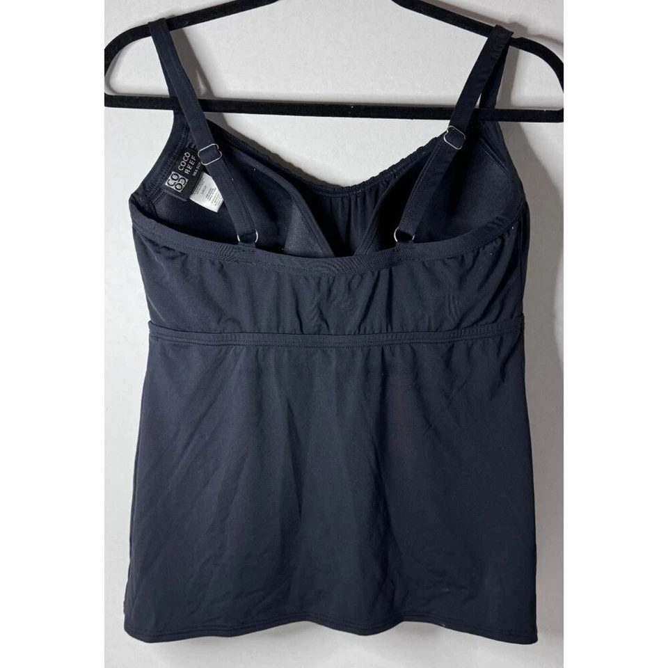 Coco Reef Underwire Bra Size Studded Tankini Top Women's 34DD Beach Vacation - Image 2 of 4