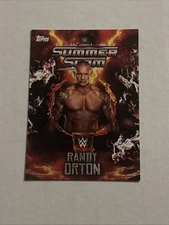 Randy ORTON WWE Topps Summerslam Exclusive Card