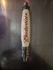 Budweiser "The Great American Lager" Beer Tap Handle 12.5" Great Condition 