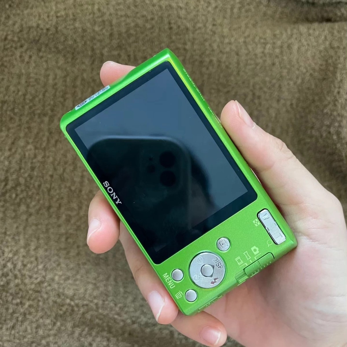 Green Sony Cyber Shot DSC-W610 14.1MP 4.0x Optical Zoom CCD