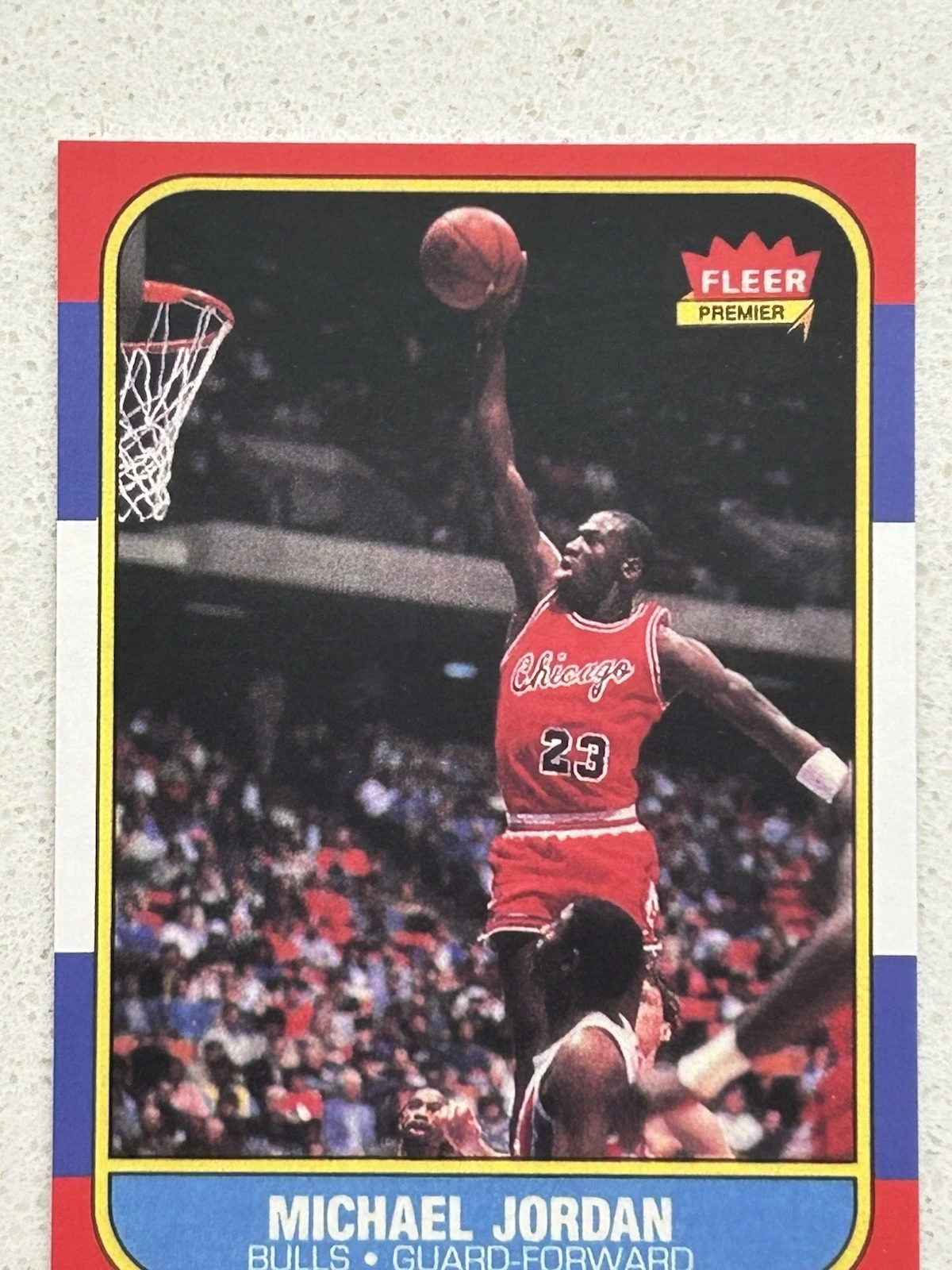 Michael Jordan trading card