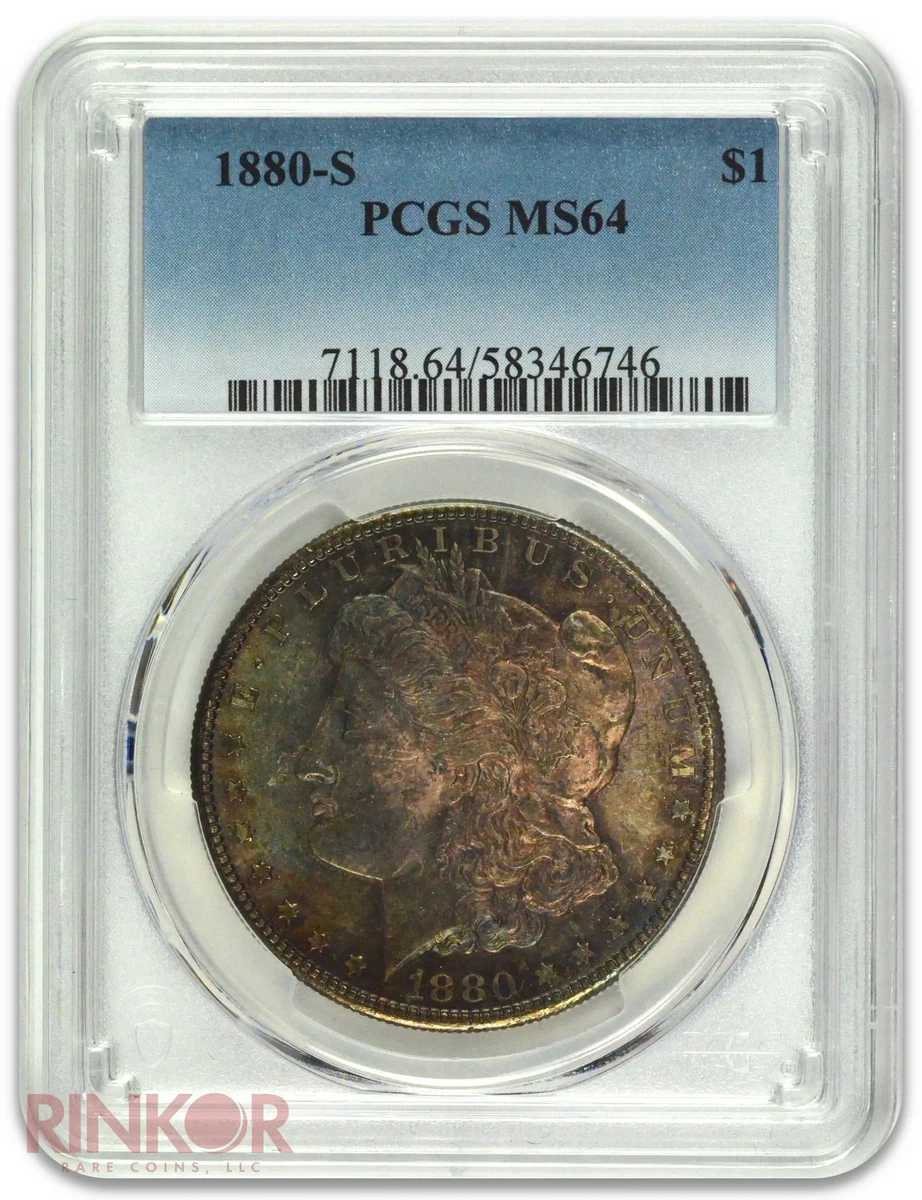 アメリカ 1880 S ドル 銀貨 NGC MS64 モルガンダラー 036 MS 64 Graded 1880 Year Morgan US Dollars (1878-1921) for sale | eBay