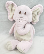 PINK CREME PLUSH ELEPHANT RATTLE KELLYTOY 2018