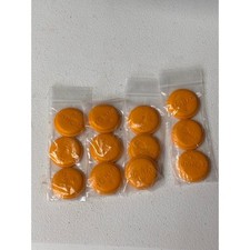 Zonar Asset Tags Lot of 12 Orange RFID Tracking Tags for Fleet Management