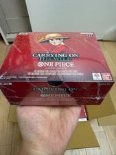 LOT of 40 One Piece OP-13 Carrying on His Will Sleeved Booster Packs FREE SHIP!