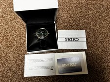 Seiko Presage SSA459J1 Midnight Mockingbird Automatic Power Reserve Full Set 9