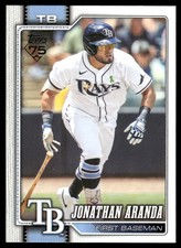 2026 Topps Series One Baseball - #326 Jonathan Aranda