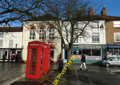 Foto 12x8 Marktplatz, Horncastle Horncastle\/TF2669 um 2016